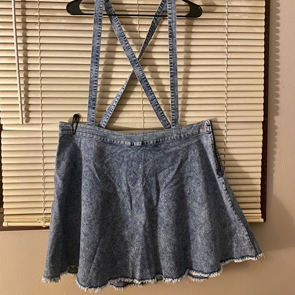 Plus Size Forever21+ Jean Skirt